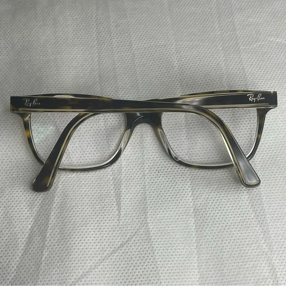 RayBan Youth Tortoise Wayfarer Flex Glasses FRAME ONLY RB 1536 3602 48 16 130